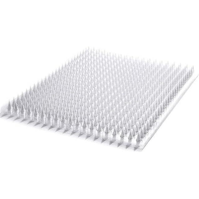 8 PCS Cat Scat Mat with Spikes, Cat Repellent Mat, Flat Prickle Strip Dig Stopper, Pet Deterrent Mats for Cat Dog Animal Indoor Outdoor Garden