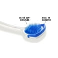 thumbnail image 5 of Orabrush Tongue Cleaner with Built-in Scraper, Fights Bad Breath, Soft Bristles, 1 Count (Pack of 4), 5 of 13