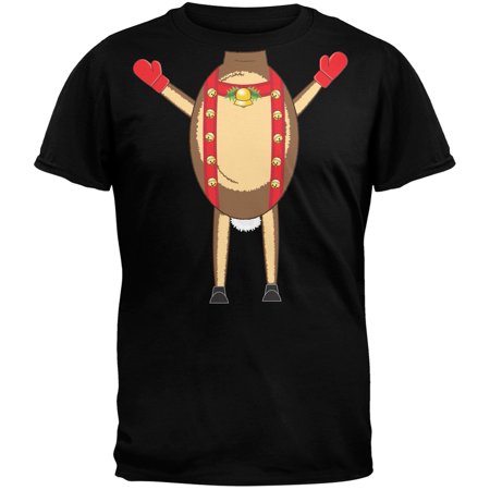 Costume Black Adult T-shirt - Reindeer Body Costume Black Adult T-Shirt