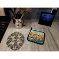 thumbnail image 3 of Carolines Treasures 7.5 x 7.5 in. Freesias in Watercolor Pot Holders - Set of 2, 3 of 5