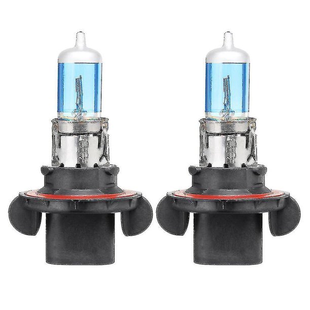 1 par de bombillas halógenas para faros delanteros H13 9008 de 100/90 W y 5900 K de luz alta y baja superblancas