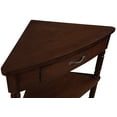 thumbnail image 5 of Leumius Small Corner Side Table,Triangle Corner Table 3 Tier End Corner Table for Small Spaces,Living Room,Espresso, 5 of 7