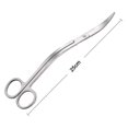 thumbnail image 5 of Stainless Steel Wave Scissors Aquarium Tank Aquatic Plant Tongs, 5 of 5