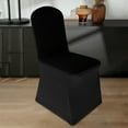 thumbnail image 6 of Nkmbld Chair Covers for Dining Chairs, Stretch Parsons Chair Slipcover with Skirt Chair Covers for Kitchen Restaurant Wedding Party Hotel Banquet, 6 of 8