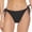 Black, variant on Women Mid Rise Bikini Bottoms Full Coverage Swimsuit Ruched Scrunch Swim Bottom(White,XS)