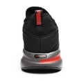 thumbnail image 4 of PUMA Men's Softride Rift Breeze Running Shoes, Black Red, 12, 4 of 4