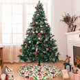 thumbnail image 7 of Yiaed Vegetables Print Christmas Tree Skirt , Tree SkirtsTree Mat for Christmas Winter Holiday Indoor Decorations-48", 7 of 7