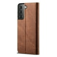thumbnail image 5 of Allytech Slim Case for Samsung Galaxy S23 FE, Retro Cowboy Skin Kickstand Case with Credit Card Slots & Cash Pocket, Shockproof Anti-Fall Full Body Protection Case for Samsung Galaxy S23 FE, Brown, 5 of 6