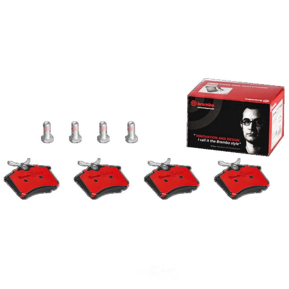 Brembo P85017N PRIME Ceramic Brake Pad Set