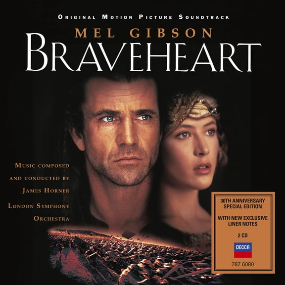 James Horner London Symphony Orchestra Braveheart (30th Anniversary Edition) (CD) Album