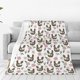 thumbnail image 1 of Balery Flowe Rooster Manta de Felpa Suave y Acogedora – Cobija de Franela Aterciopelada para Cama, Lavable y Cálida para Sofá, Mascotas, Transpirable-40"x30", 1 of 7