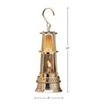 thumbnail image 5 of Kings County Tools 10” Miners Oil Lamp with Brass Body and Glass Chimney, 5 of 9
