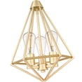 thumbnail image 4 of Millennium Lighting  Dawes 3 Light Pendant Fixture Modern Gold, 4 of 5