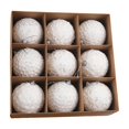 thumbnail image 4 of 9 Piezas de Adornos de Bolas de Navidad, Diseño de Escena de Bolas de Navidad, Regalos de Fiesta, Decoraciones para árboles de Navidad para Celebracio, 4 of 8