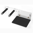 thumbnail image 2 of Clear Acrylic Electric Guitar Wall Hangers Guitar Hook Holder Guitar Wall Mount for Guitar Ukulele Pipa Bass, 2 of 5