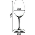 thumbnail image 6 of Riedel 3/2/6422 Wine Friendly White Wine and Champagne Glass Set of 2 Bundle with Deco Essentials Stainless Steel Ice Cubes with Storage Case Reusable 4 Pack, 6 of 6