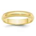 thumbnail image 1 of 10KY 4mm Milgrain Demi-Rond Taille 11 Taille 11, 1 of 4