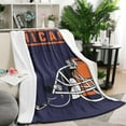 thumbnail image 2 of Football Team Color Blanket Gifts for Men Women, Throw Blanket 60x50 Inches, Lightweight Warm Football Fans Fleece Blanket for Sofa Bed Couch Living Room Chair, 2 of 6