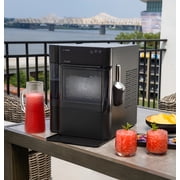 GE Appliances Profile Nugget Ice Maker, Carbon Black