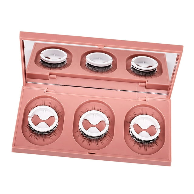 3 pares pestañas reutilizables autoadhesivas Yuyangstore Regalos de maquillaje largos W12