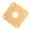 Cream, variant on Plastic Curved Jack Plate Square Jackplate for Gibson Epiphone Les Paul Guitar Cream Rectangle