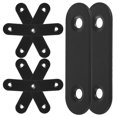 thumbnail image 4 of KAKOWELY Attelle de Plaque 24 Pcs Réparation Plaque plate Droite Attelle plate Réparation Plaques Plates Fixation Coin Support Attelle Plaque plate, 4 of 5