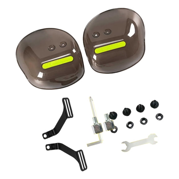 Comfort Handbar Guards Covers Deflectors Winds Blockers for Motorcycles Long Distance Riders, Enhanced Riding