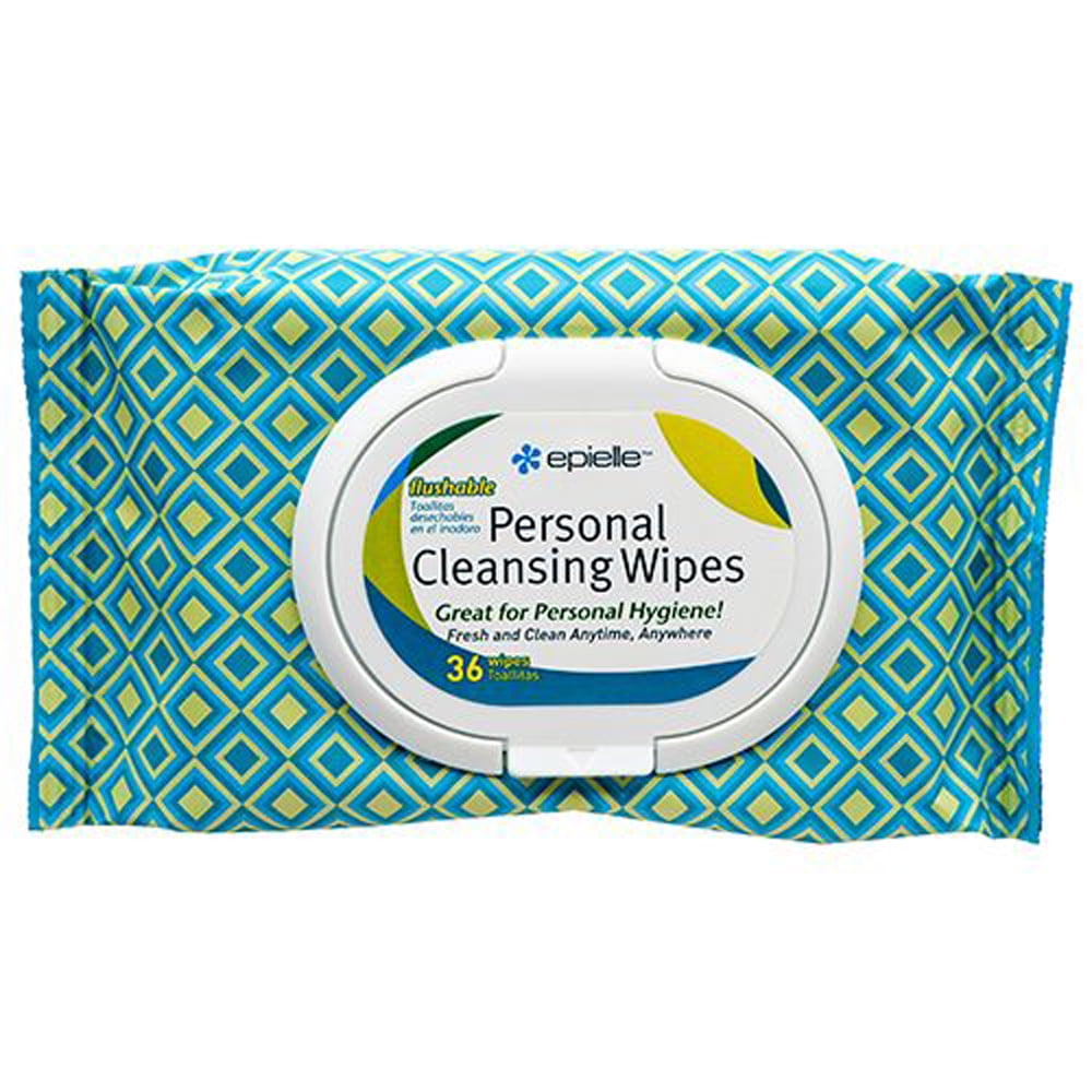 Flushable Personal Cleansing Wipes 36 Count by Epielle Walmart Canada