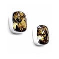 thumbnail image 1 of Aretes Zvezda Baguette color Colorado Topaz plata .925, P Zvezda ZAR-BAG18-LCT-P, 1 of 4