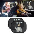 Car Window Shade Cartoon Car Window Sunshades for Baby UV Protections ...