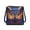 Blue-Owl Print, variant on Cat Print Women Crossbody Hobo Bag Leather Satchel Bag with Adjustable Strap, Portable Sling Bag Shoulder Handbag Messenger Bag for Shopping Travel, Grey