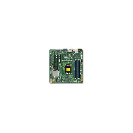 Supermicro X11SSL Server Motherboard - Intel Chipset - Socket H4 LGA-1151 - Bulk Pack