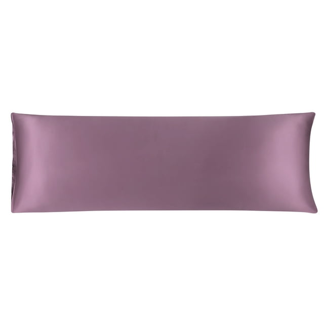 Unique Bargains Taie d'Oreiller en Satin de Luxe Rafraîchissante Anti-Rides Longue Taie d'Oreiller Soyeuse