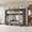 Gray, variant on Large Portable Armoire Wardrobe Closet with 4 Hanging Rods and Lockers,Metal Storage Wardrobe Clothes Rack with Dust Cover for Clothes,16.7 in Wide,Bedroom.