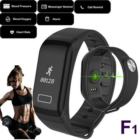 New Fitness Blood Pressure Oxygen Heart Rate Monitor Smart Watch Band