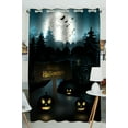 thumbnail image 1 of EREHome Halloween Blackout Window Curtain Drapery Panels 52x84 Inch One Piece, 1 of 1