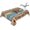 Light Blue, variant on Western Texas Star Retro Table Cloth Waterproof Tablecloths, Country Farmhouse Light Blue Brown Wooden Tablecloth Dining Table Cover for Kitchen Party Outdoor, Rectangle Tablecloth 52x70 Inch