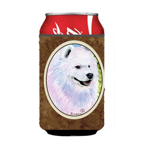 Samoyed Can Or bottle sleeve Hugger - 12 Oz.