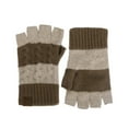 thumbnail image 1 of Guantes Guantes de dedos descubiertos para mujer Guantes cálidos con bloques de color para invierno Guantes para hombre Guantes de medio dedo para mujer Imprescindibles para el invierno, 1 of 2