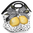 thumbnail image 2 of Herdesigns Lemon Insulated Lunch Bag Neoprene Lunch Box for Women Men Soft Cooler Bag Cute Fruit Washable Lunch Tote for Work Outdoor Picnic, 2 of 7