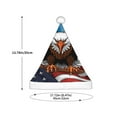 thumbnail image 3 of Rocae Cartoon Bald Eagle USA for Christmas Hat for Kids Hats Christmas Party Supplies, 3 of 6