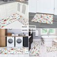 thumbnail image 5 of Pioneer Flower Floral Print Pattern Kitchen Rugs Sets Of 2,Anti Fatigue Kitchen Mat Rugs Non Slip Washable,Decorative Kitchen Floor Mats for Kitchen,Sink,Laundry,17"x30"+17"x47", 5 of 7