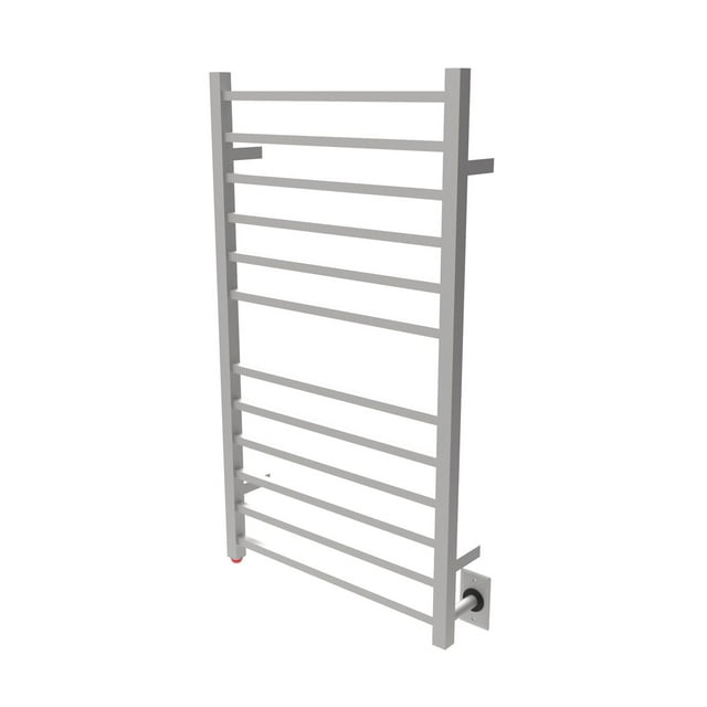 Amba RSWHL-B Chauffe-Serviettes Carré Câblé 12 Bars, Brossé