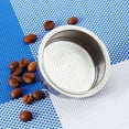 thumbnail image 3 of Stainless Steel Coffee 2 Cup Pressurized Filter Basket Strainer Cups Non for Breville Delonghi Krups, Reusable Filters Machine Fitting, 3 of 5