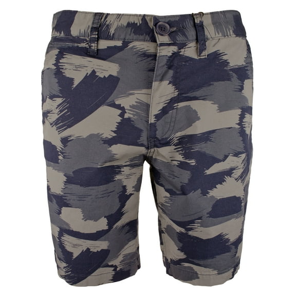 A|X ARMANI EXCHANGE mens Stretch Twill Bermuda Shorts, Navy Blazer Camo, 30 Regular US