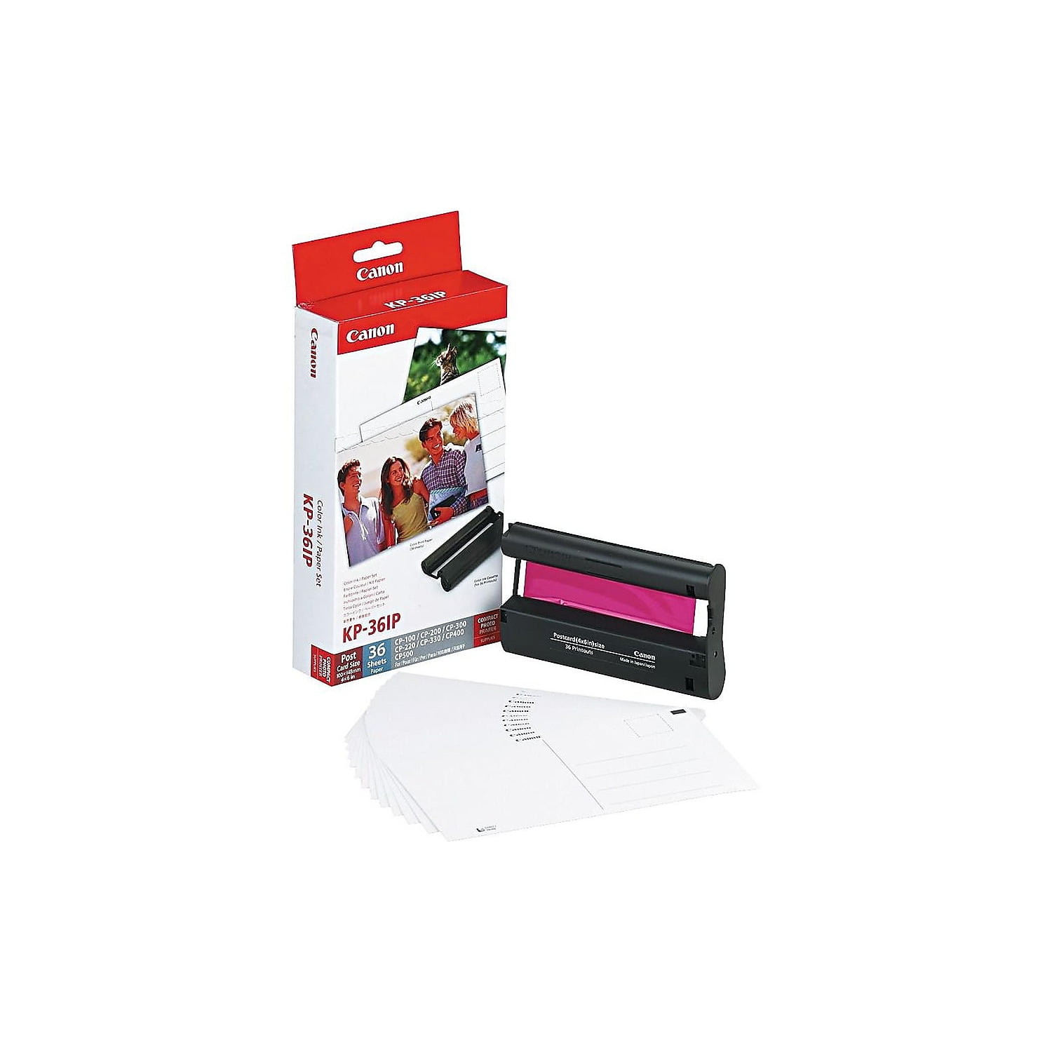 Amazon.com: Canon KP-36IP Paper Pack for Canon Printer (36 Sheets) : CANON:  Office Products