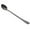 D, variant on Stainless Steel Long Handle Ice Spoon Coffee Tea Spoons Tableware Decor Supplies (Black)
