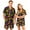 Purple, variant on Spooky Season Couples Matching Pajamas Set Halloween Print Short Sleeve Button Up Sleepwear and Shorts Festive Sleepwear Attire