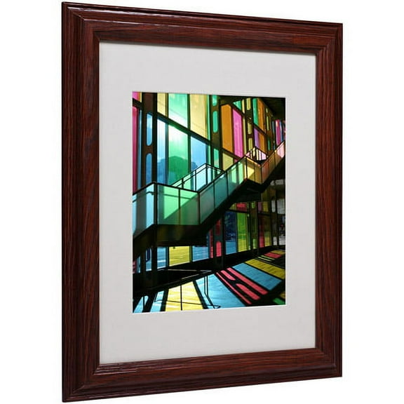 Trademark Fine Art "Montreal Color" Matted Framed Art by Pierre Leclerc