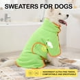 thumbnail image 4 of Pet Dog Bath Towel, Absorbent for All Weather, S/M/L Sizes, Pink/Black/Green/White Colors, Machine and Hand Washable, 4 of 8